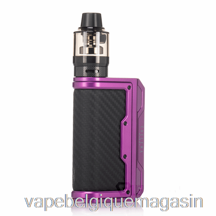 Vape Belgique Perdu Vape Thelema Quest 200w Kit De Démarrage Violet Mystique / Fibre De Carbone